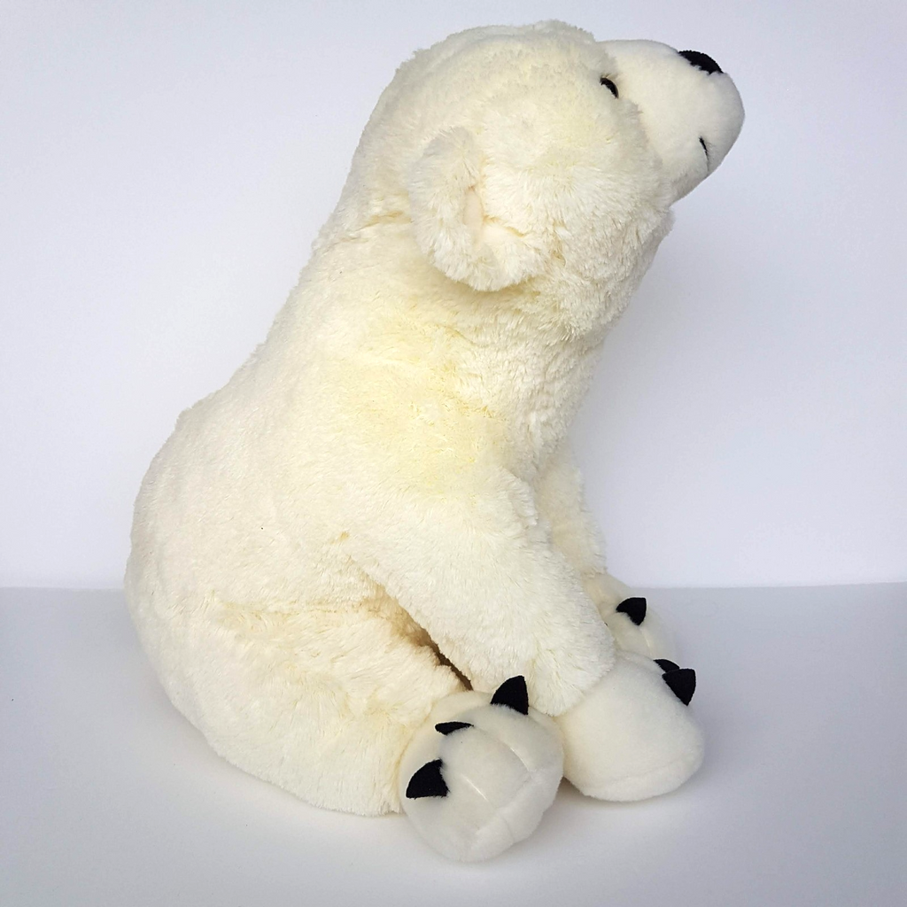 Sea World POLAR BEAR 34cm Plush Stuffed Animal Wild Soft Toy Snow Animals Cute7