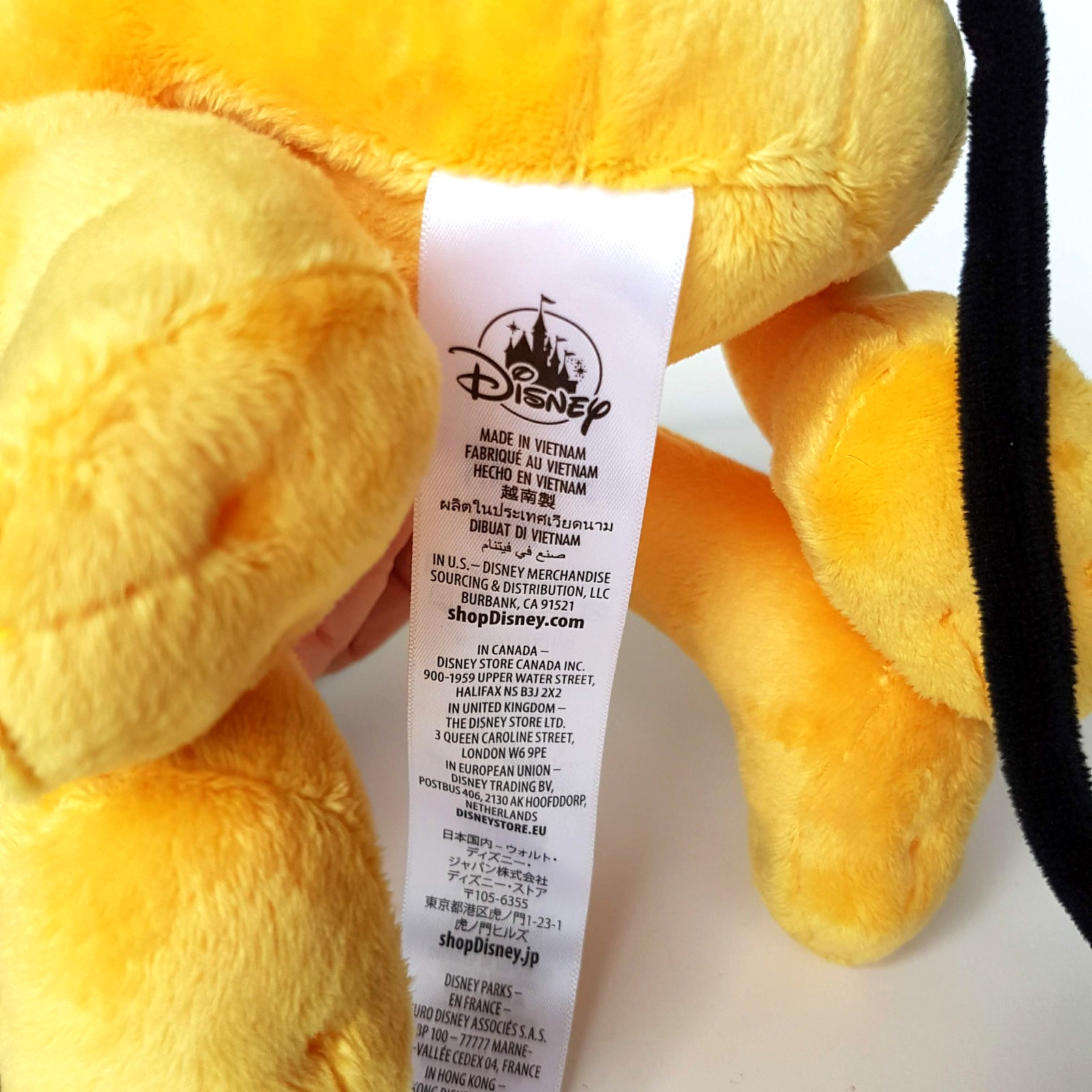 Disney SITTING PLUTO Mickey Mouse DOG Orange 25cm Plush Stuffed Animal Soft Toy6