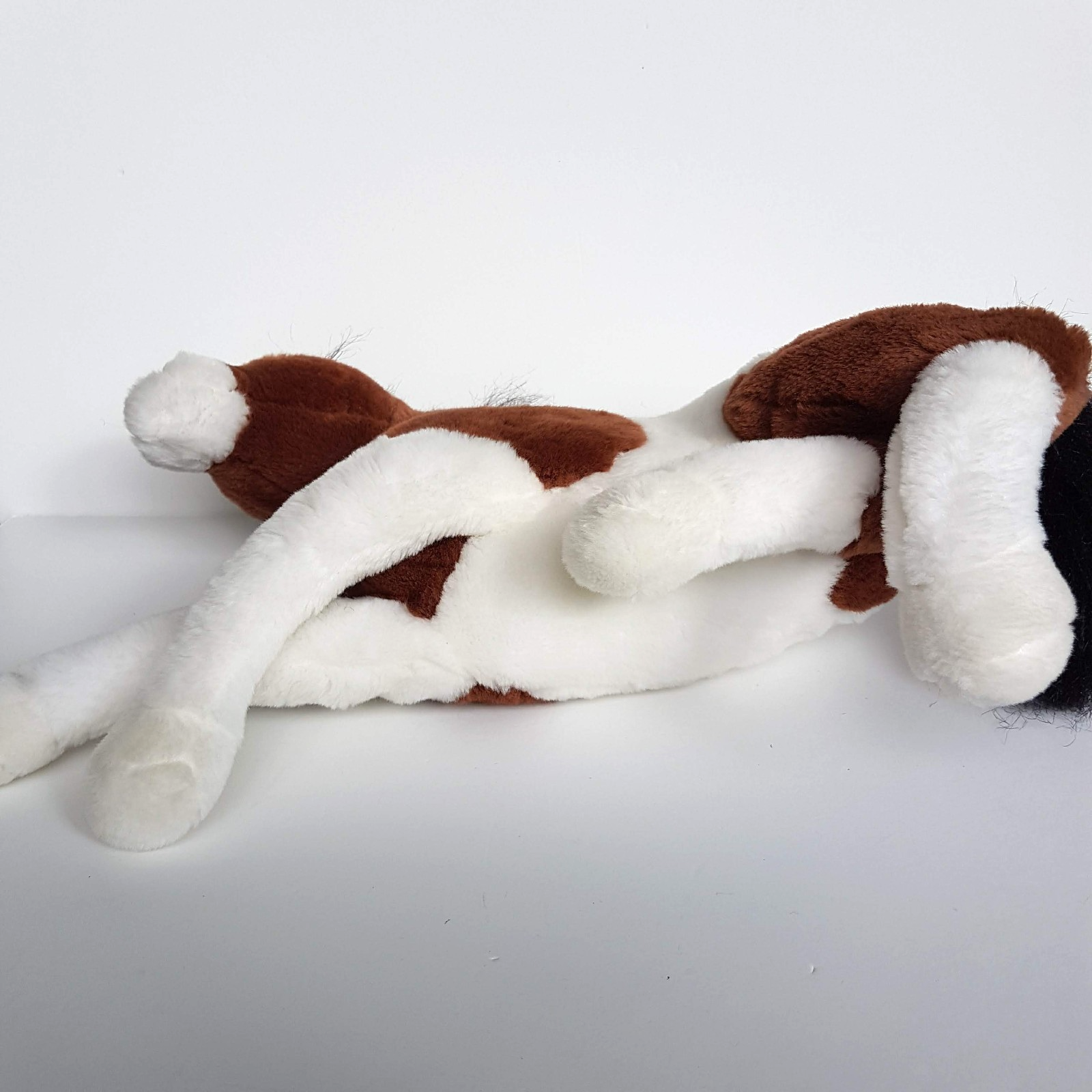 PINTO HORSE PONY Floppy Plush Brown White 34cm long Soft Toys Stuffed Animal Pet12
