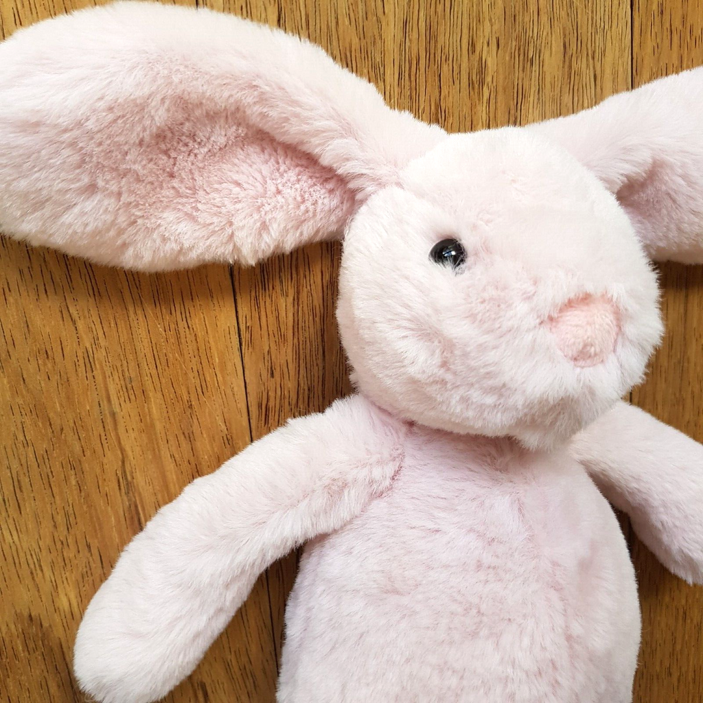 Jiggle & Giggle BABY BUNNY LOVEY Pink 26cm Rabbit Plush Soft Toy Animal Comfort3