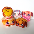 Cookeez Makery LOT Scented Unicorn Dog Rabbit Hello Kitty Plush Stuffed Soft Toy0