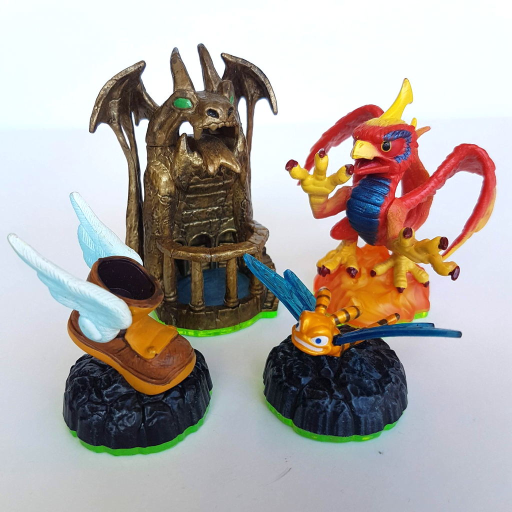 Skylanders DRAGON'S PEAK ADVENTURE PACK Spyros Adventure Sunburn Sparx Dragonfly0