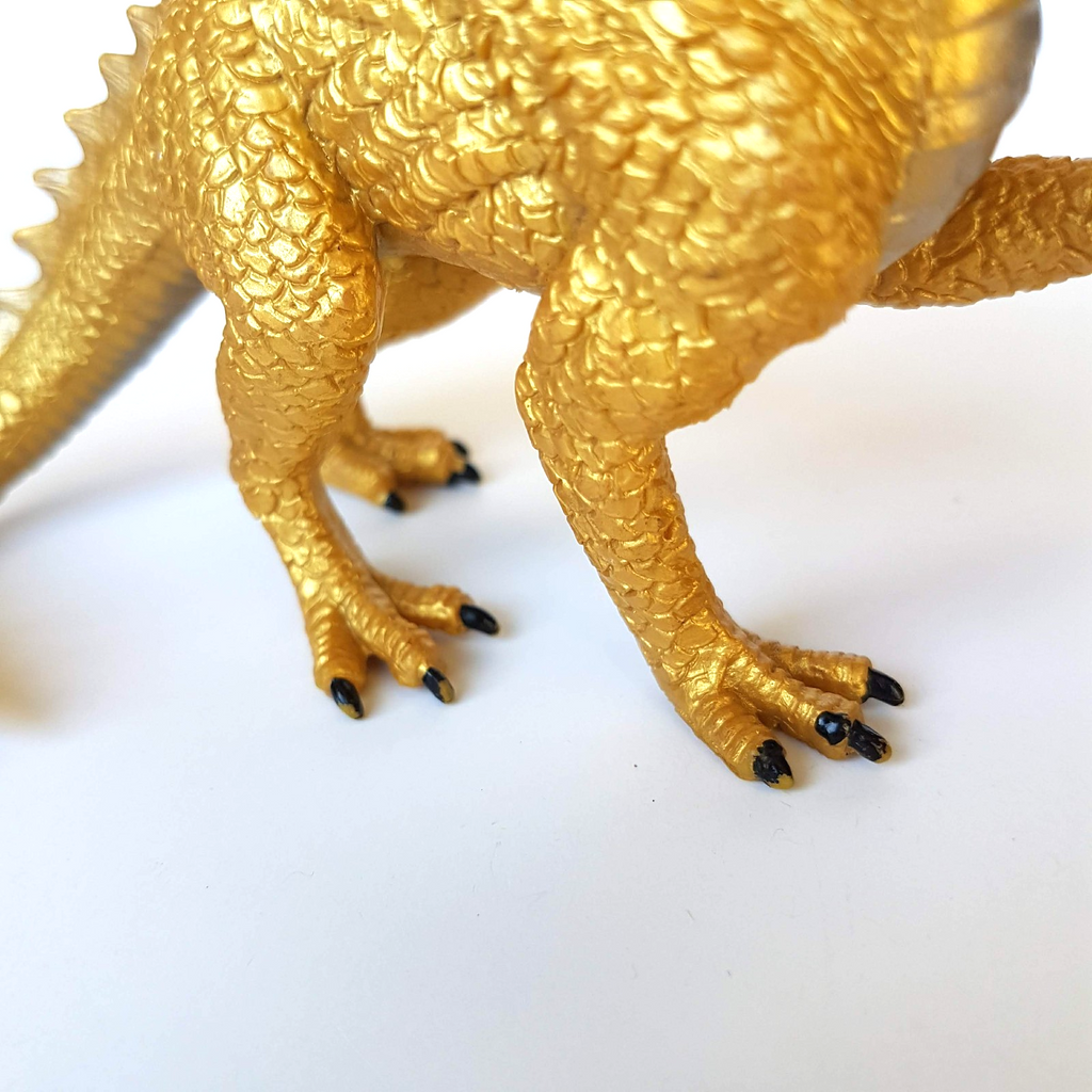 Mojo GOLD DRAGON Action Figure Vinyl Fantasy Mythical 15cm 2014 Medieval Monster5