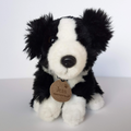 Keel Toys JESS BORDER COLLIE Dog Puppy Plush Soft Toy Stuffed Animal Black White0