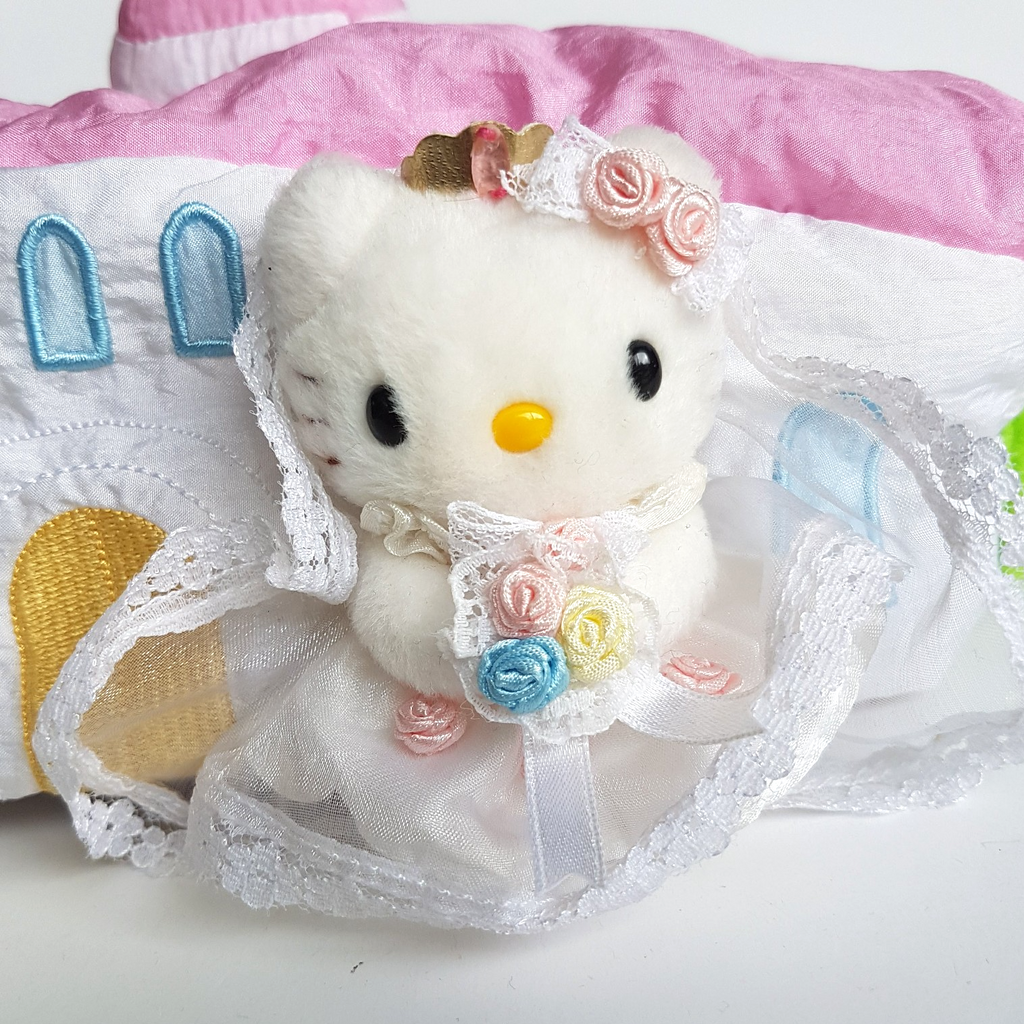 Sanrio Smiles Hello Kitty & Dear Daniel TISSUE BOX COVER Rare Bridal Wedding HTF7
