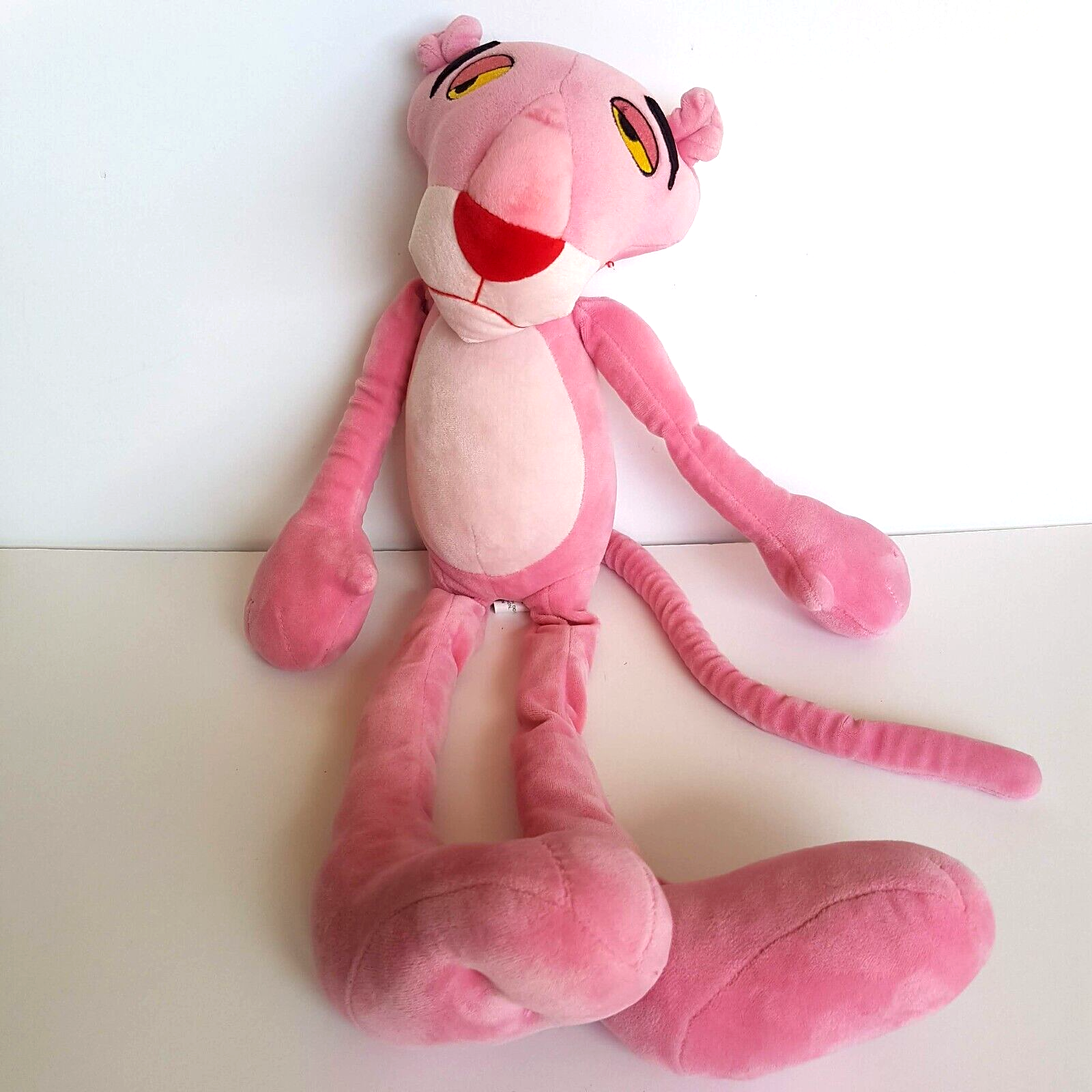Miniso PINK PANTHER Plush 55cm Cat Stuffed Animal Cartoon Floppy Soft Toy 20170