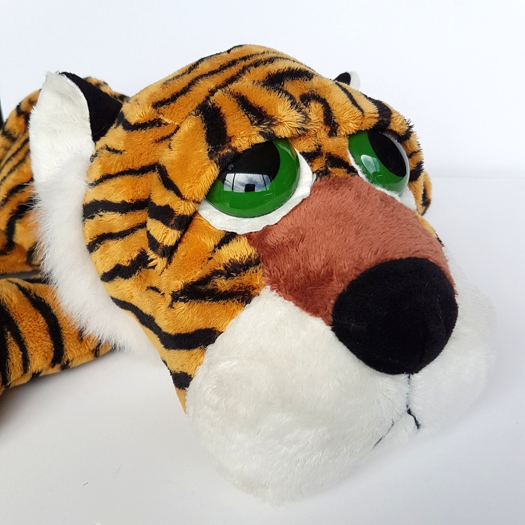 Russ LARGE TUFFLEY TIGER Lil' Peepers 36cm Big Eye Soft Toy Plush Stuffed Animal9
