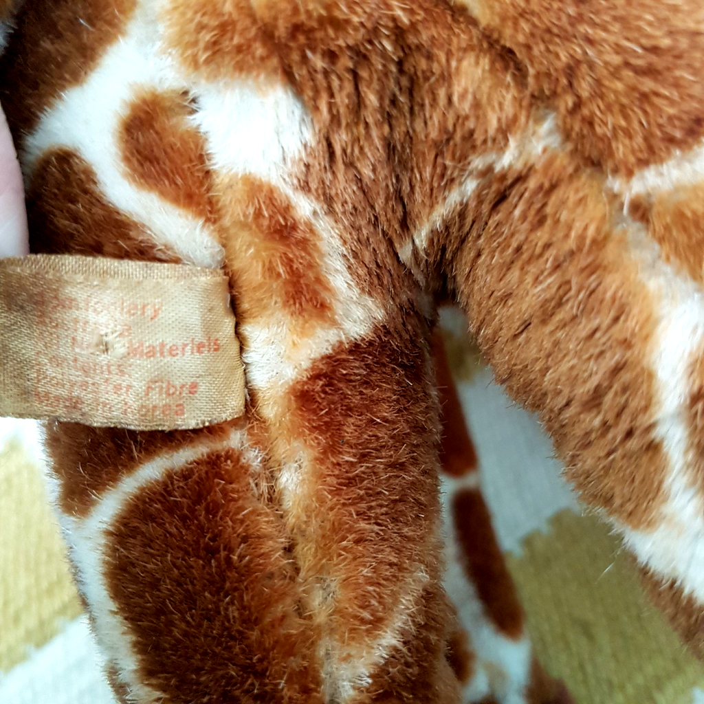 Tomfoolery GIRAFFE Plush Stuffed Animal 43cm Safari Zoo Soft Toy Cute Spotty Toy11