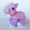 VTG My Little Pony ANGEL DOVE Plush Hasbro Purple Stuffed Animal Soft Toy 20040