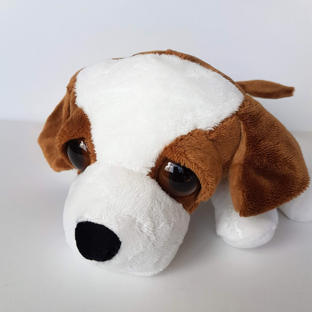 Russ Lil' Peepers JINDALEE DOG BEAGLE 31cm Big Eye Soft Toy Plush Stuffed Animal1