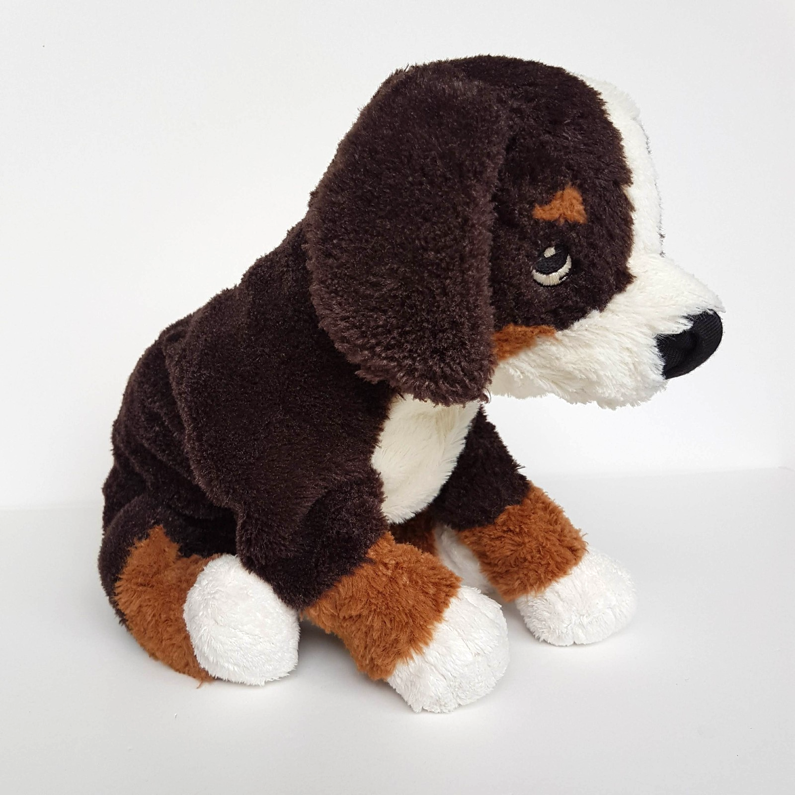 Ikea ST BERNARD DOG Puppy Plush 37cm Stuffed Animal Soft Toy HOPPIG Floppy EUC1