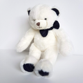 Histoire D'Ours WHITE TEDDY Plush 30cm Navy Stuffed Animal Soft Toy Preppy Chic0
