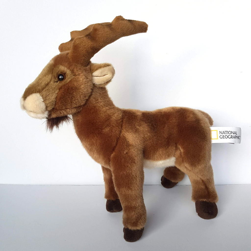 Rare LELLY VENTURELLI IBEX Goat Plush 30cm Stuffed Animal Soft Toy Realistic1