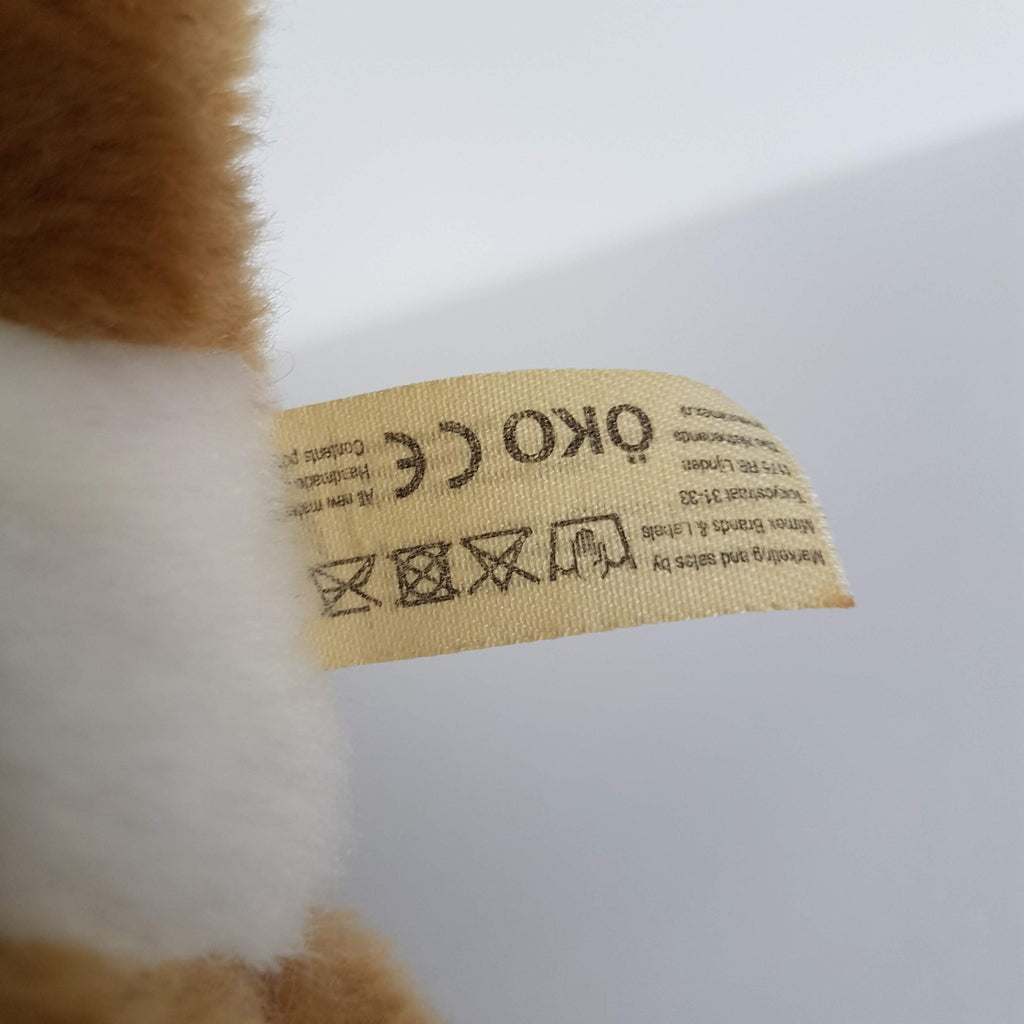 WWF Vintage TIGER WILD CAT Plush 1986 Soft Toy Stuffed Animal 18cm Safari Jungle10