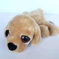 Russ DOG BARNEY Plush Lil' Peepers Big Eyes 27cm Stuffed Animal Floppy Soft Toy0
