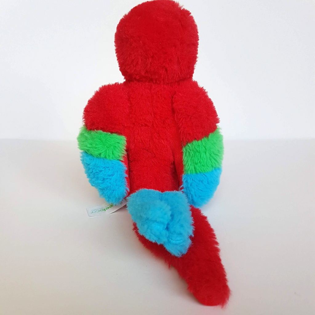 Keel RED PARROT MACAW 18cm Bird Stuffed Animal Soft Toy Red Cute Zoo Birds4