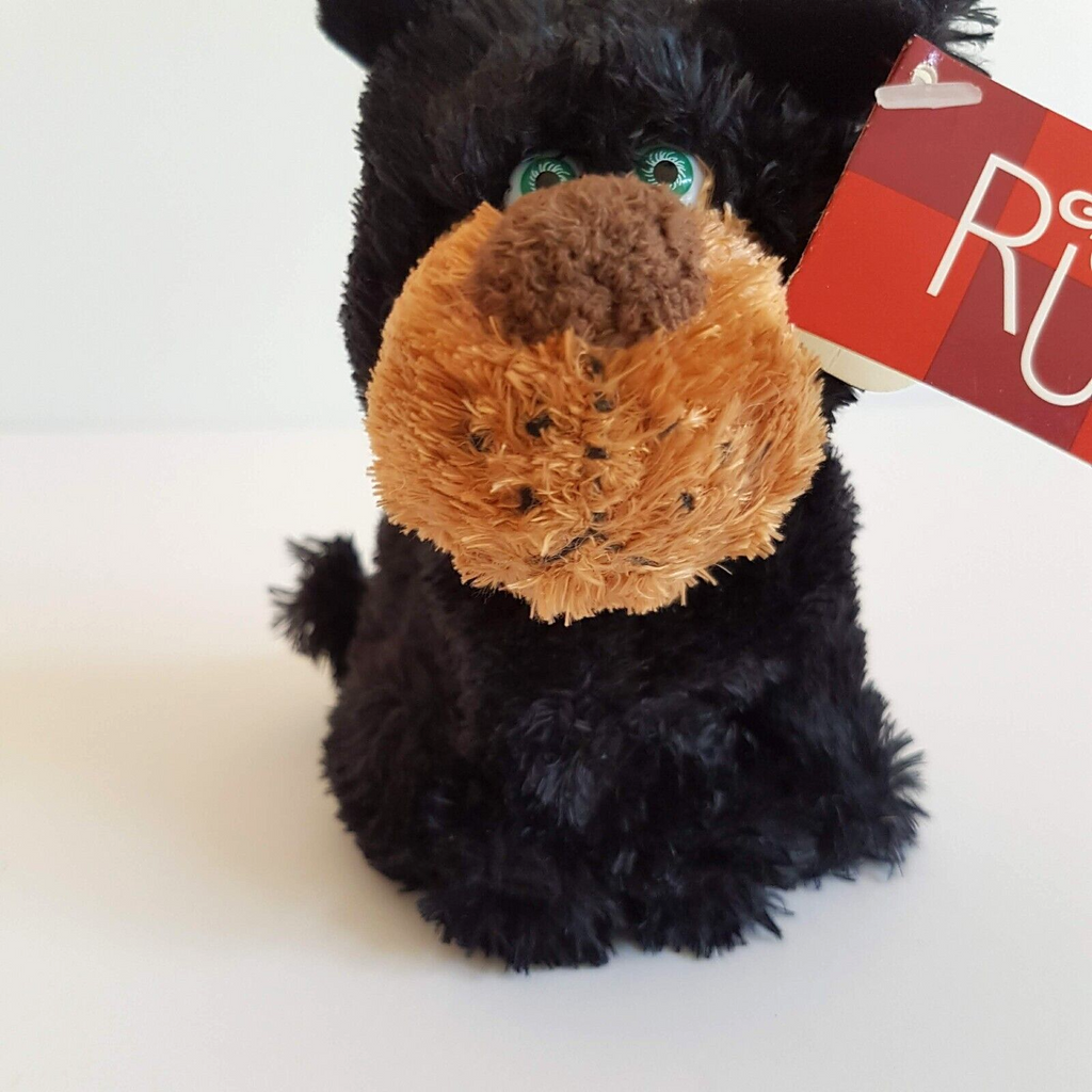 Russ Barking Dogs ROTTWEILER Puppy 5” Plush Stuffed Animal NO SOUND Soft Toy2