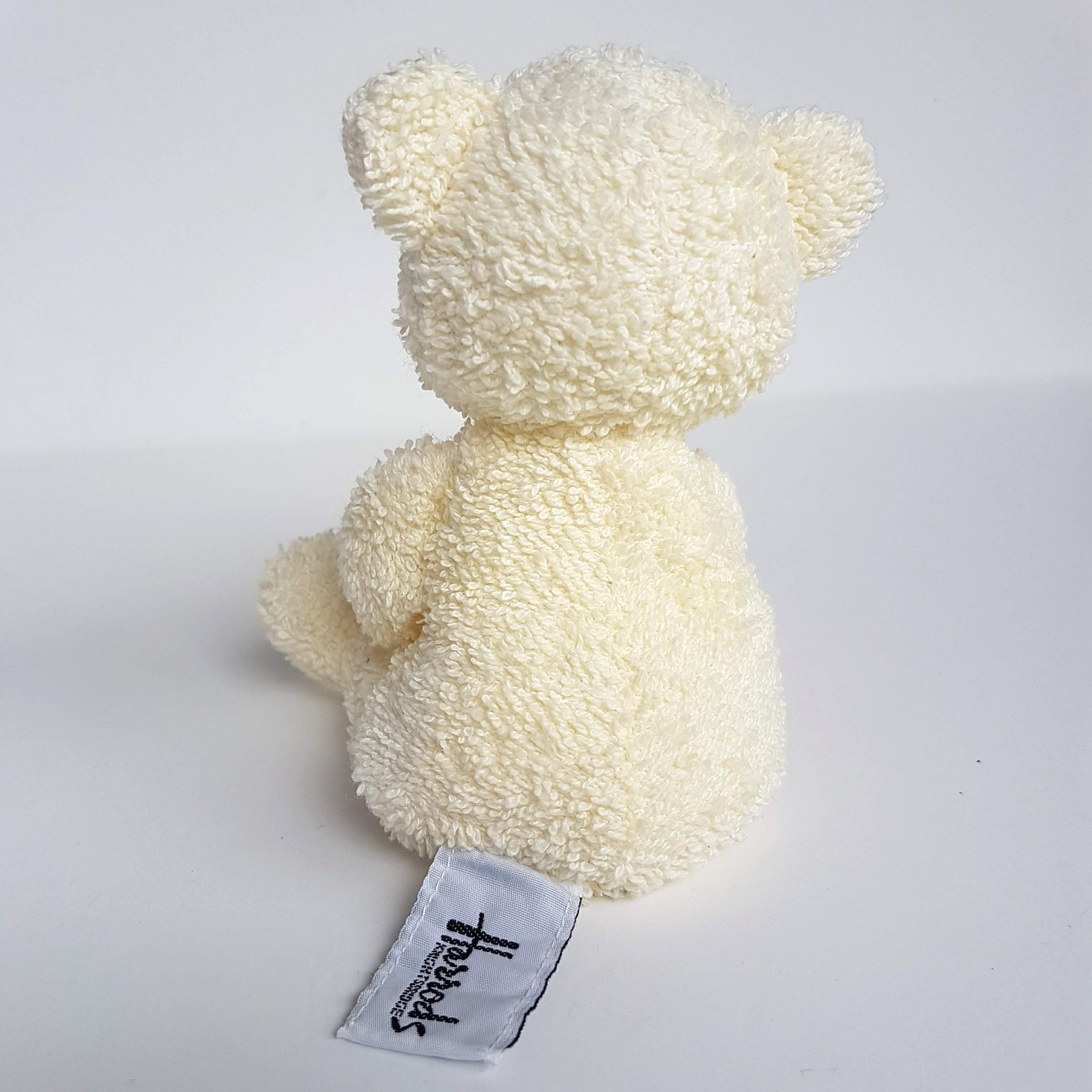 HARRODS HEART TEDDY BEAR 20cm Stuffed Animal Love Heart Soft Toy Cute Beanbag5