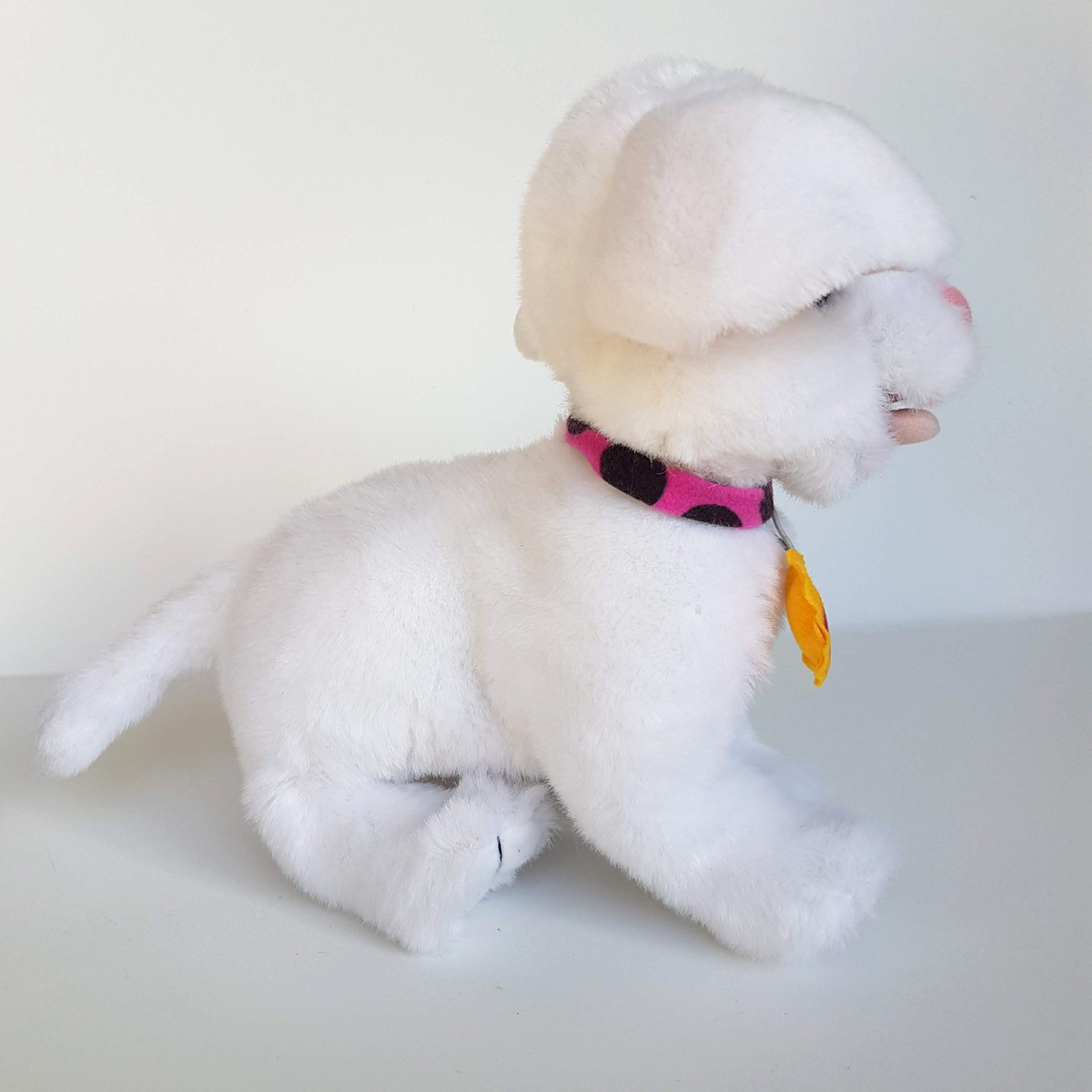 Applause 101 Dalmatians ODDBALL DOG Plush White Puppy Soft Toy Stuffed Animal2