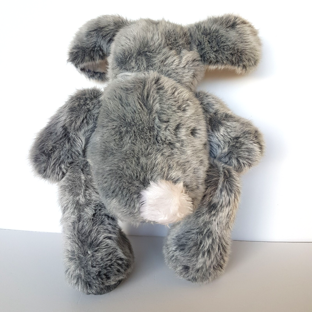Jointed HANDMADE GREY BUNNY RABBIT 34cm Plush Weighted Stuffed Animal Soft Toy13