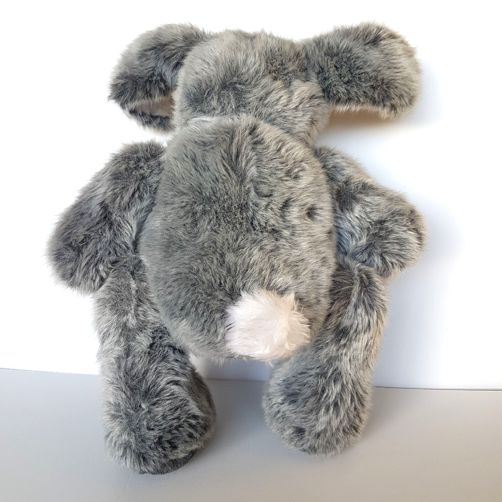 Jointed HANDMADE GREY BUNNY RABBIT 34cm Plush Weighted Stuffed Animal Soft Toy13
