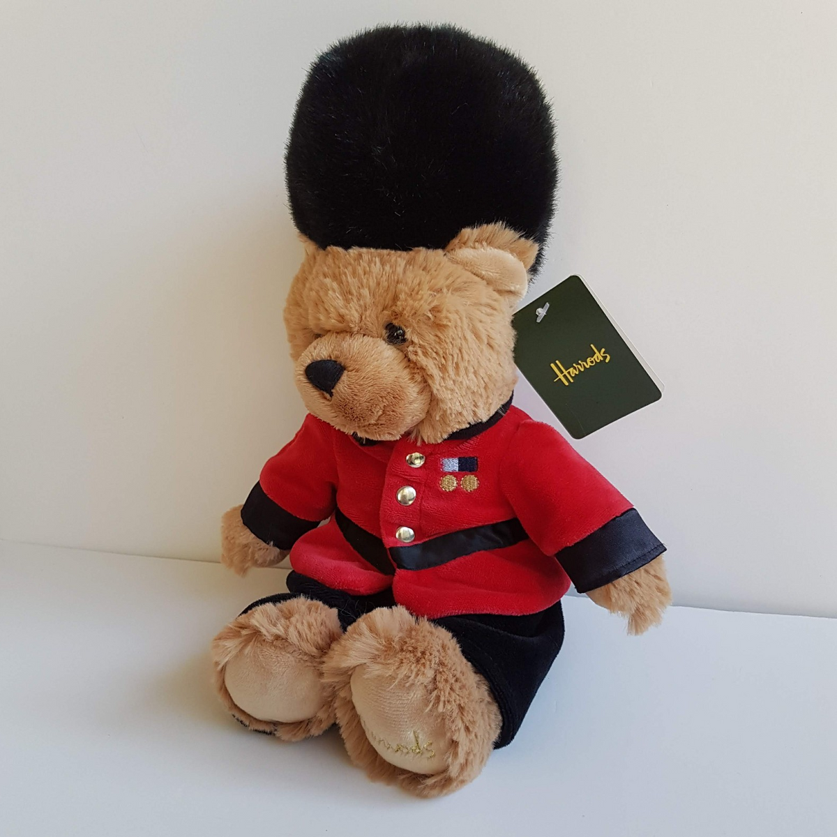 Harrods GUARDSMAN Teddy Bear 35cm Plush TAGS Soft Toy Stuffed Toy Clothes Cute0