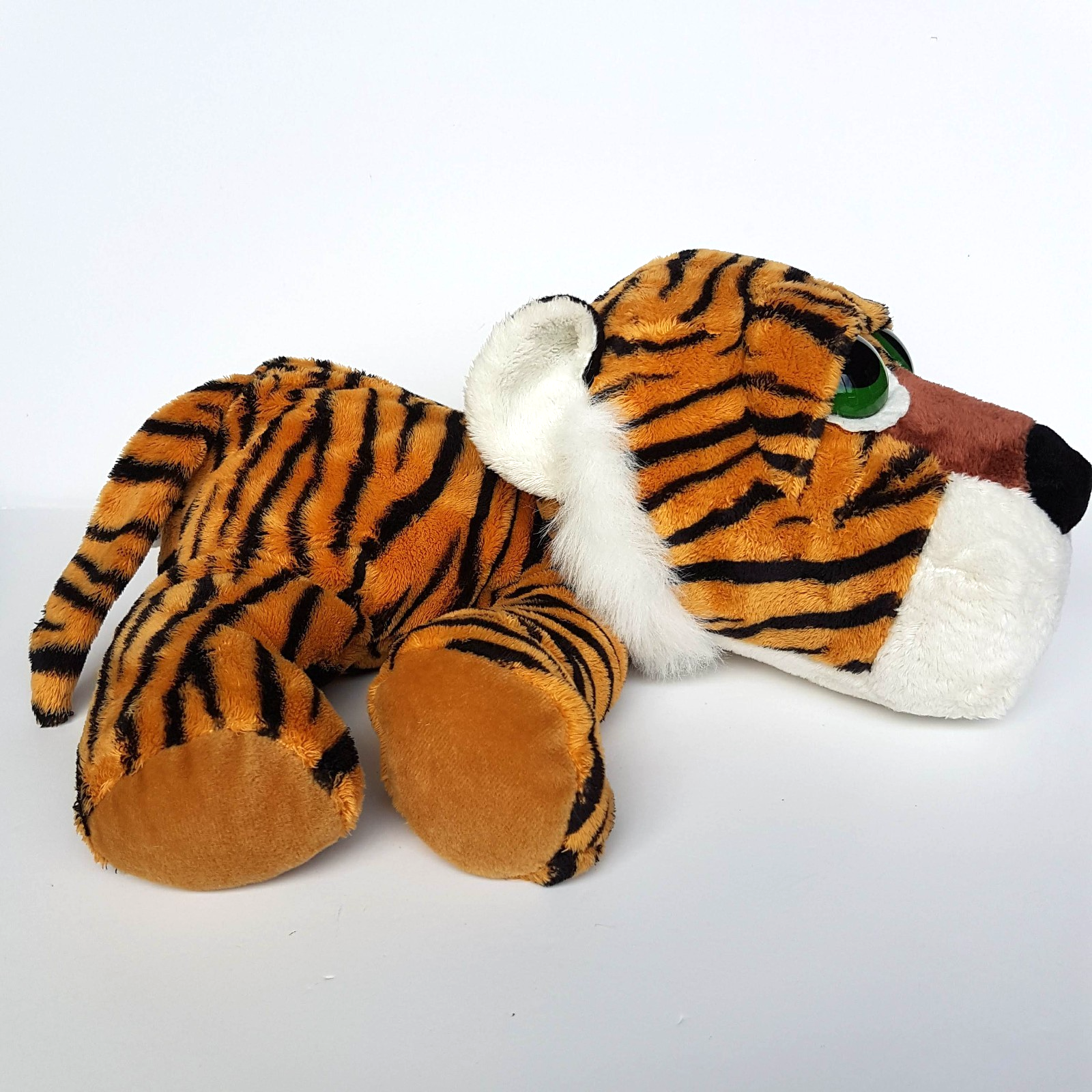 Russ LARGE TUFFLEY TIGER Lil' Peepers 36cm Big Eye Soft Toy Plush Stuffed Animal7