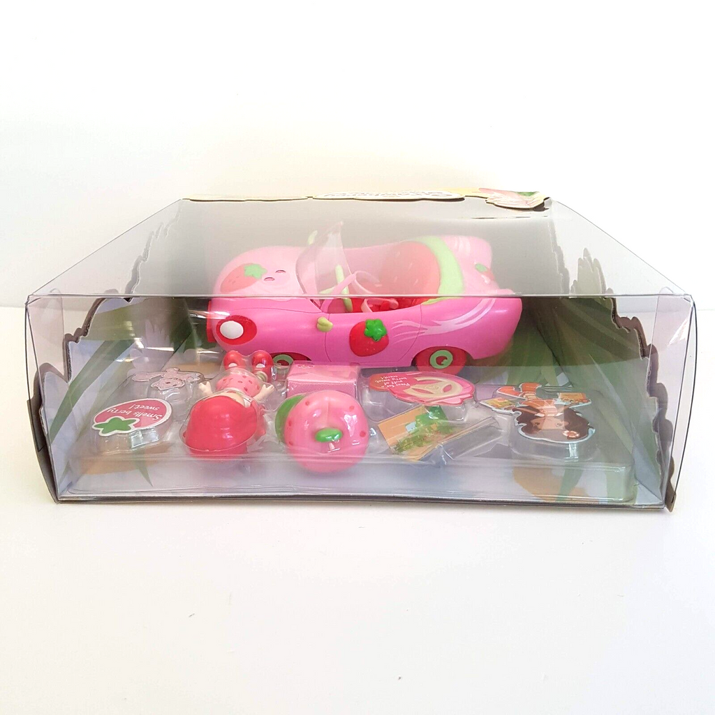 RARE NEVER OPENED 2009 Strawberry Shortcake BERRY SWEET ROADSTER Car Playset10