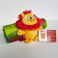 Emirates FLY WITH ME LION Plush Blanket TAG Kids Airline Stuffed Animal Soft Toy0