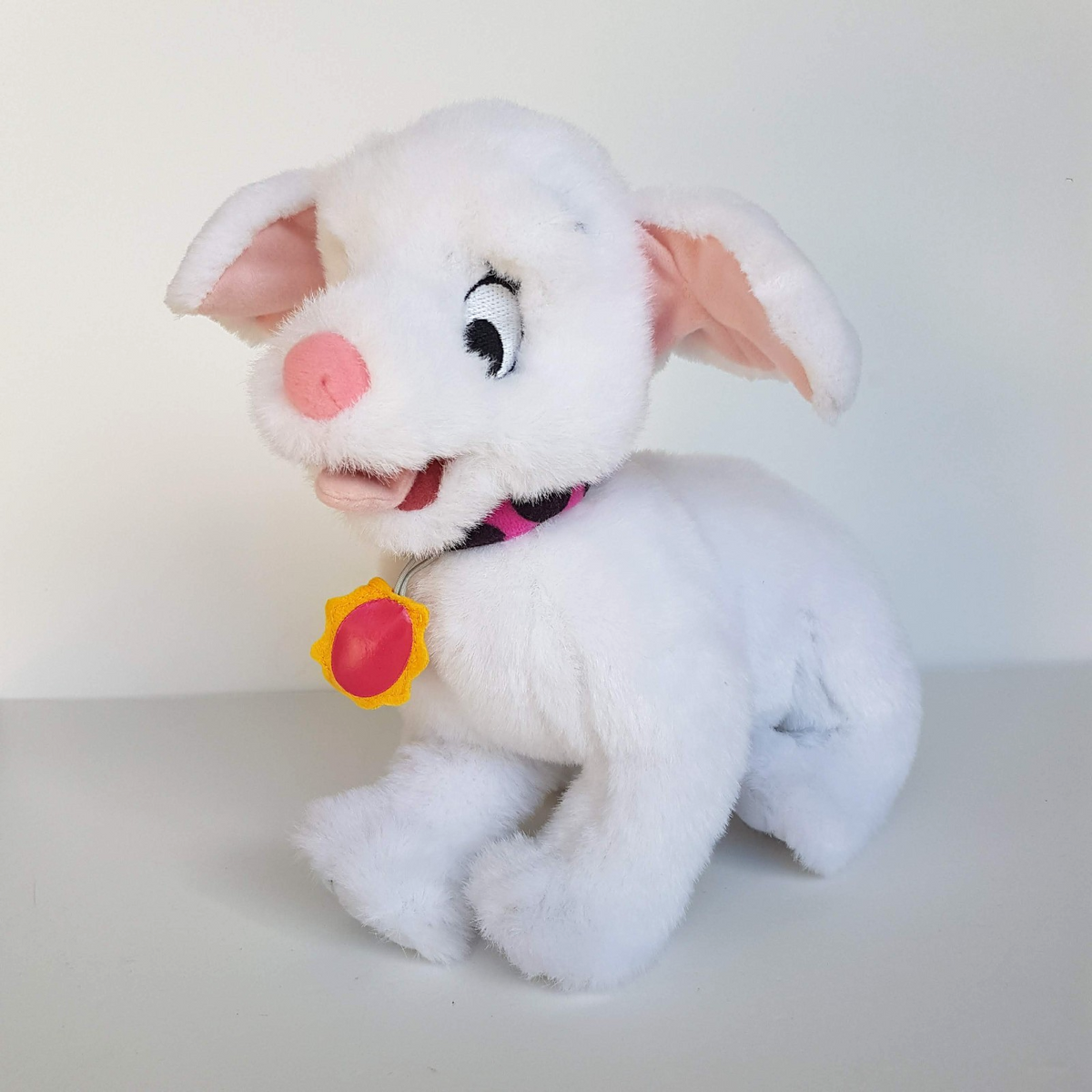 Applause 101 Dalmatians ODDBALL DOG Plush White Puppy Soft Toy Stuffed Animal0