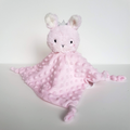 Kids & Co PINK BUNNY Plush Lovey Security Blanket Comforter Sleep Soft Toy Minky0