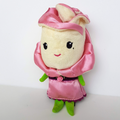 Kimochis BELLA ROSE Flower Plush Velour Doll 19cm Soft Toy Stuffed Girl 20100