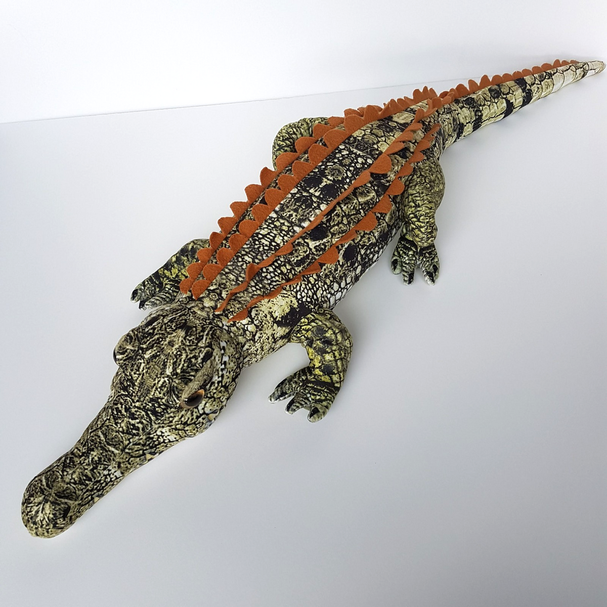 Realistic FRESHWATER CROCODILE Plush 100cm long Reptile Soft Toy Stuffed Animal0