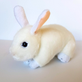 Bocchetta WHITE BUNNY RABBIT Plush Soft Toy Stuffed Animal 25cm Small Pet Toy0