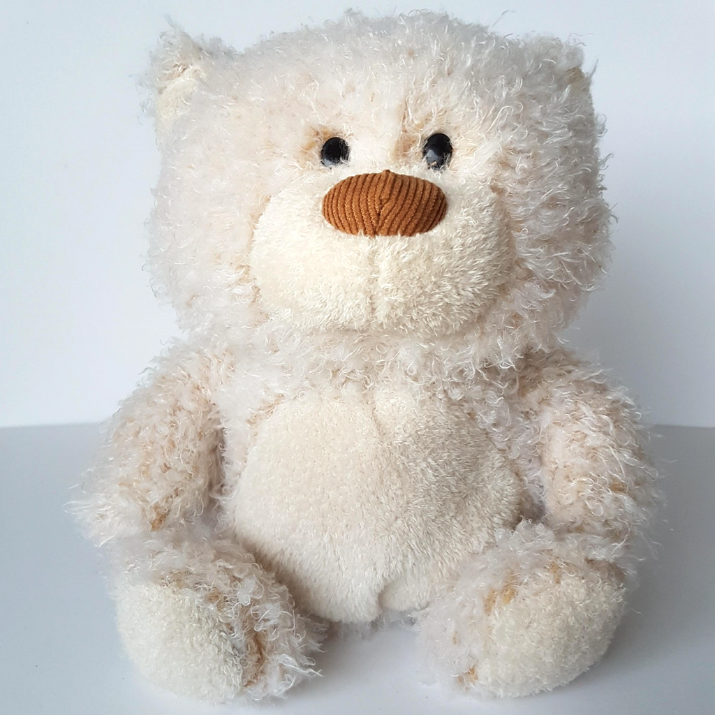 Gumd BUBBLES Cream Bear Plush Soft Toy 28cm Stuffed Animal SUPER CUDDLY Cute2