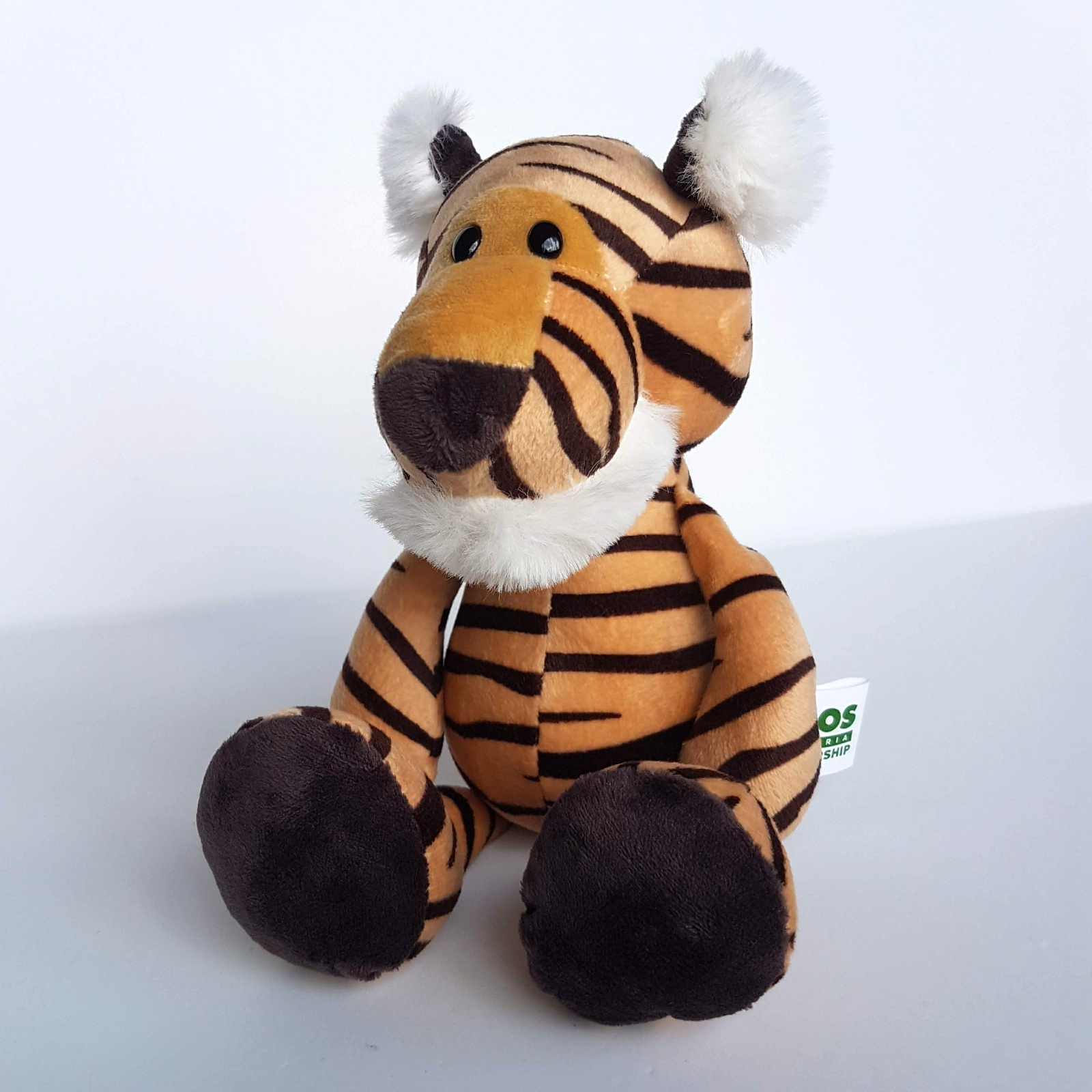 Zoos Victoria MEMBERSHIP TIGER Plush Wild Cat Stuffed Animal Soft Toy Safari1