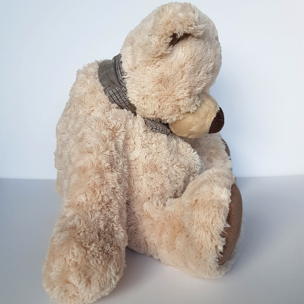 Teddy & Friends TEDDY BEAR Soft Toy 38cm Stuffed Animal Floppy Cuddly Cute Beige5