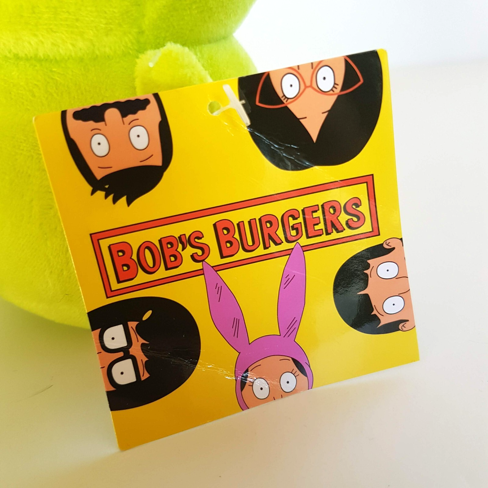 Bob’s Burgers KUCHI KOPI Plush 16cm Alien Green TAGS Soft Toy Animation Series2