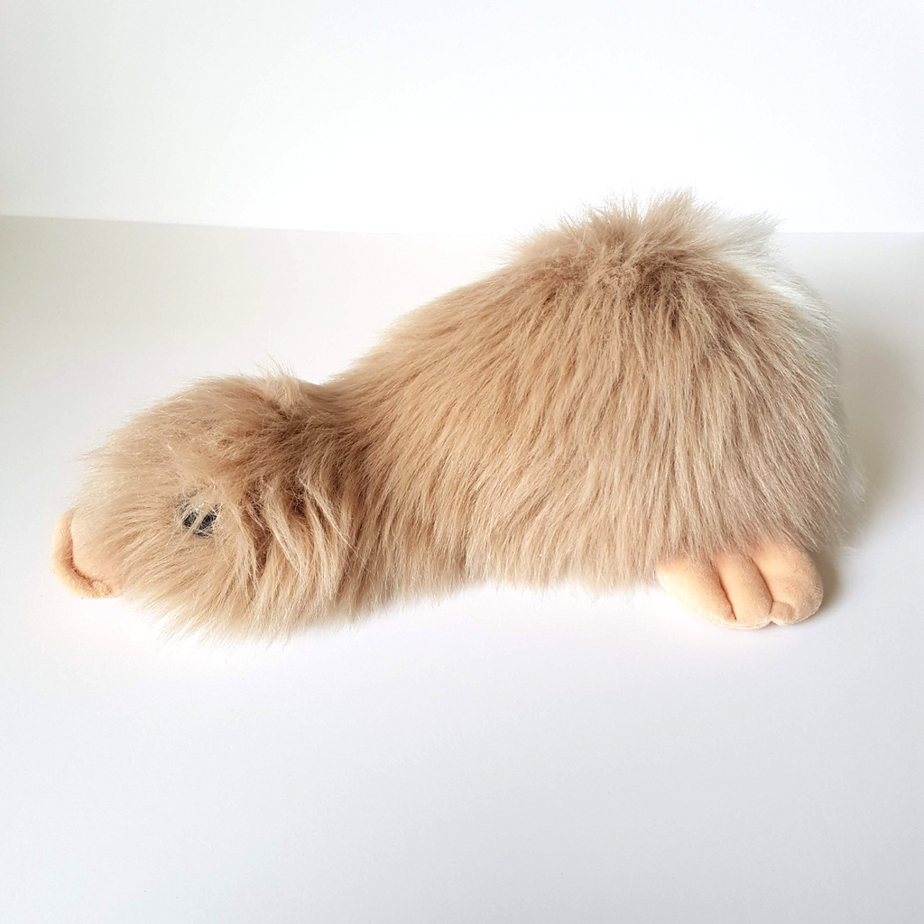 Vintage Ganz GOOGLES DUCK Plush 50cm Soft Toy Floppy Laying Stuffed Animal Brown0