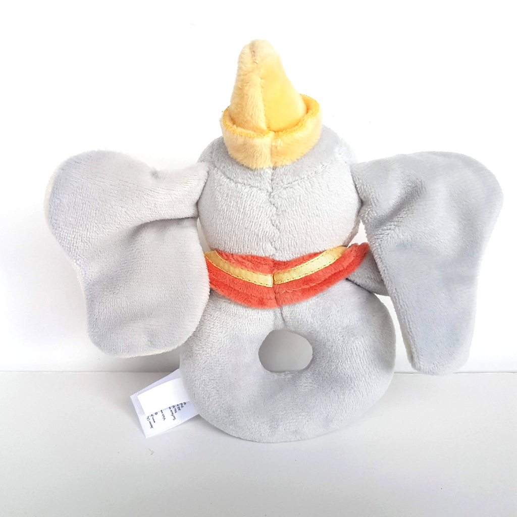 Disney Baby DUMBO Plush Rattle 15cm Elephant Comforter Activity Toy Soft Toy3
