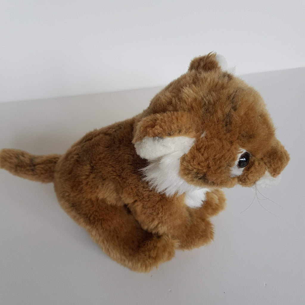 WWF Vintage TIGER WILD CAT Plush 1986 Soft Toy Stuffed Animal 18cm Safari Jungle7