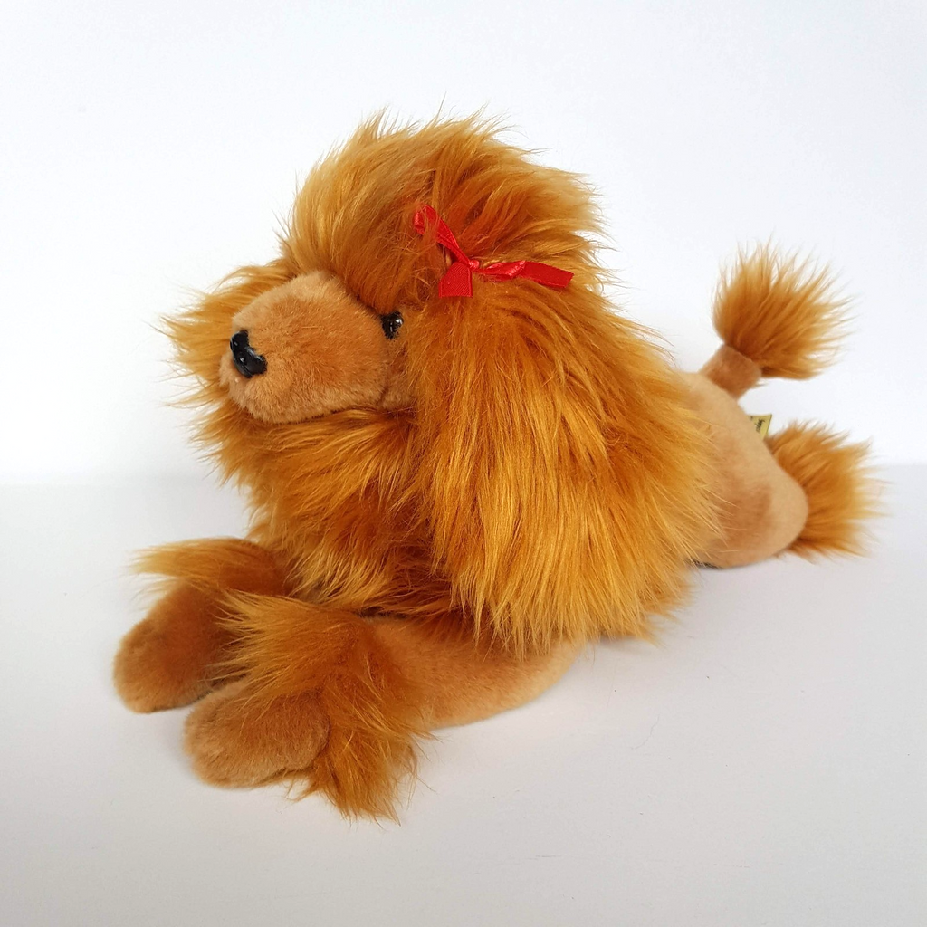 Bocchetta RED SETTER or POODLE DOG Puppy Plush 32cm long Soft Toy Stuffed Animal0