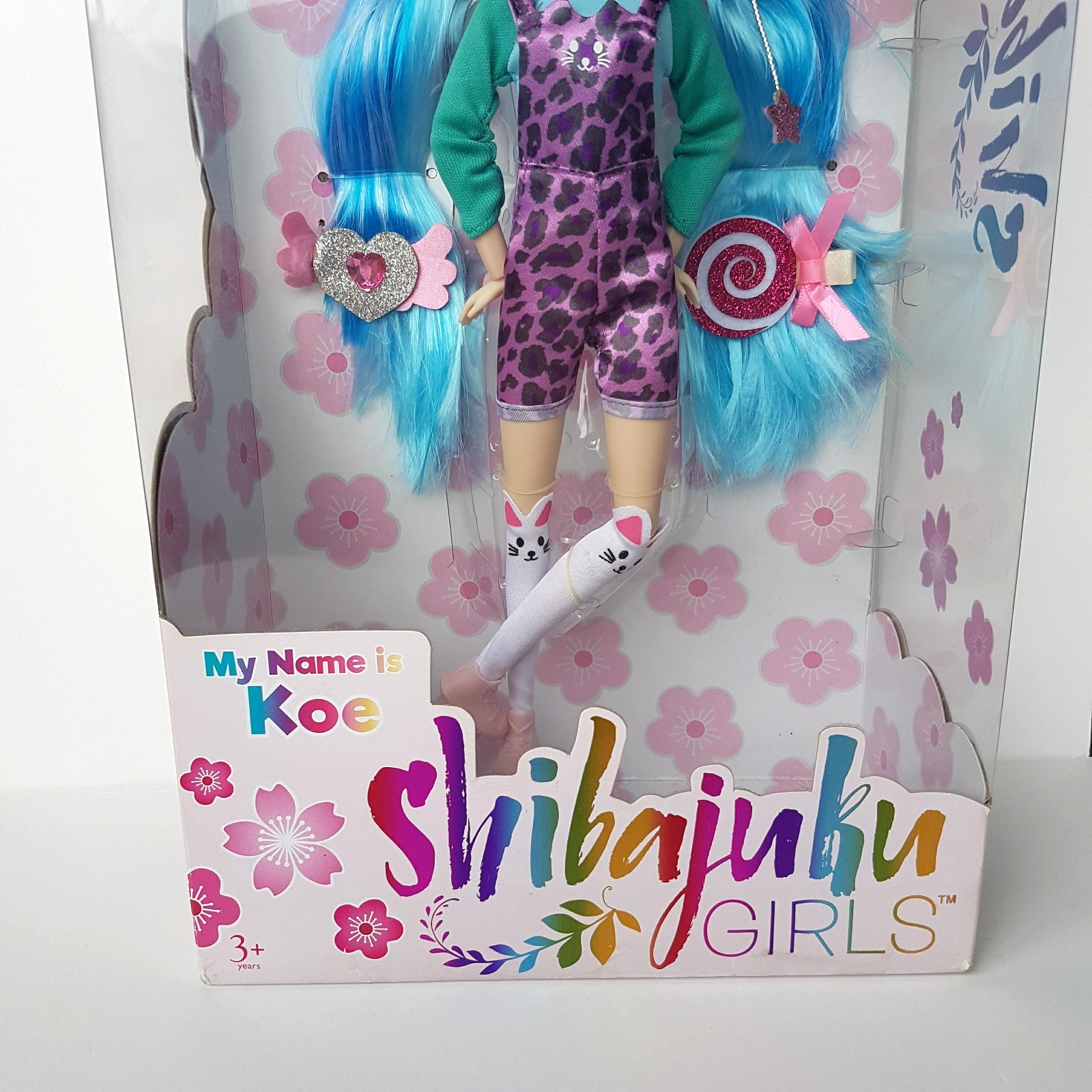 SHIBAJUKA GIRLS Doll KOE 2016 13" Retired Rare NRFB Fashion Doll Pink Blue Toy2
