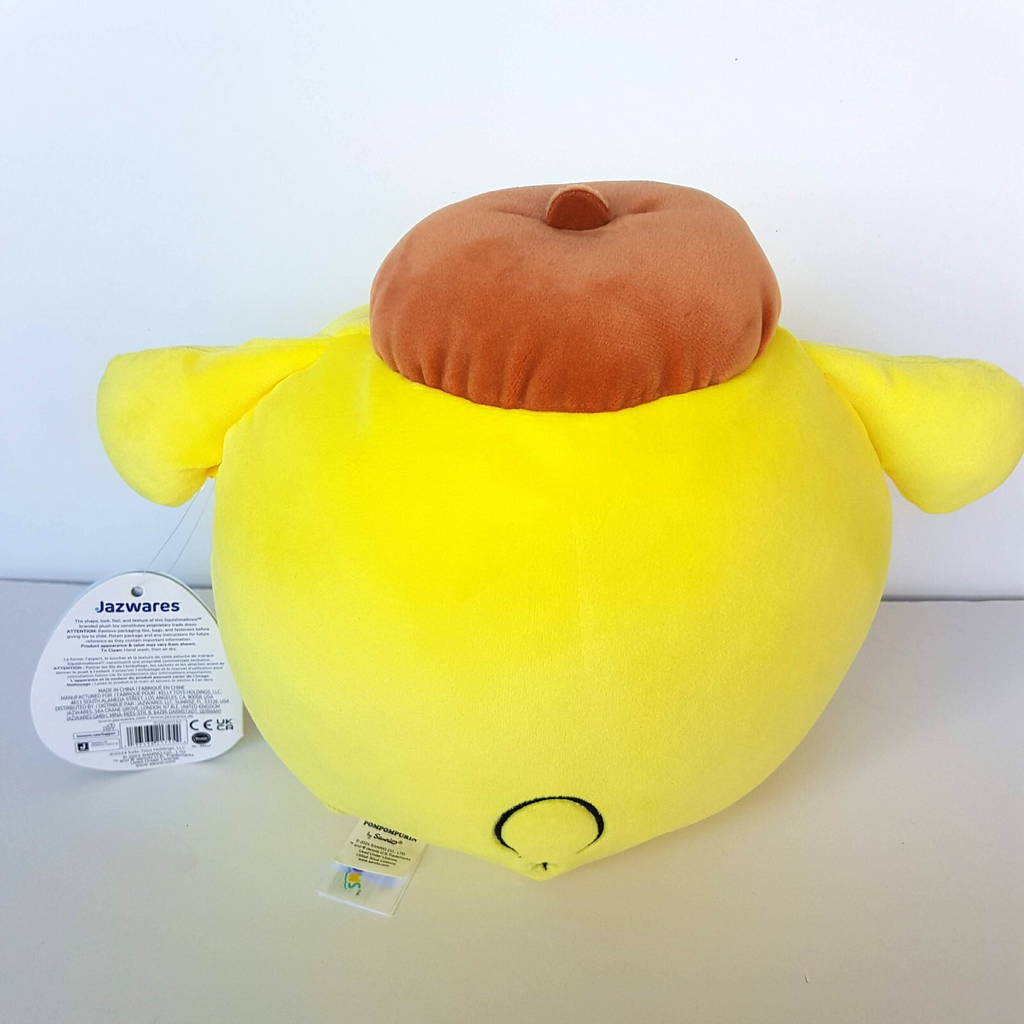 Squishmallows HELLO KITTY SANRIO POMPOMPURIN DOG 8” Plush TAGS Yellow Soft Toy4