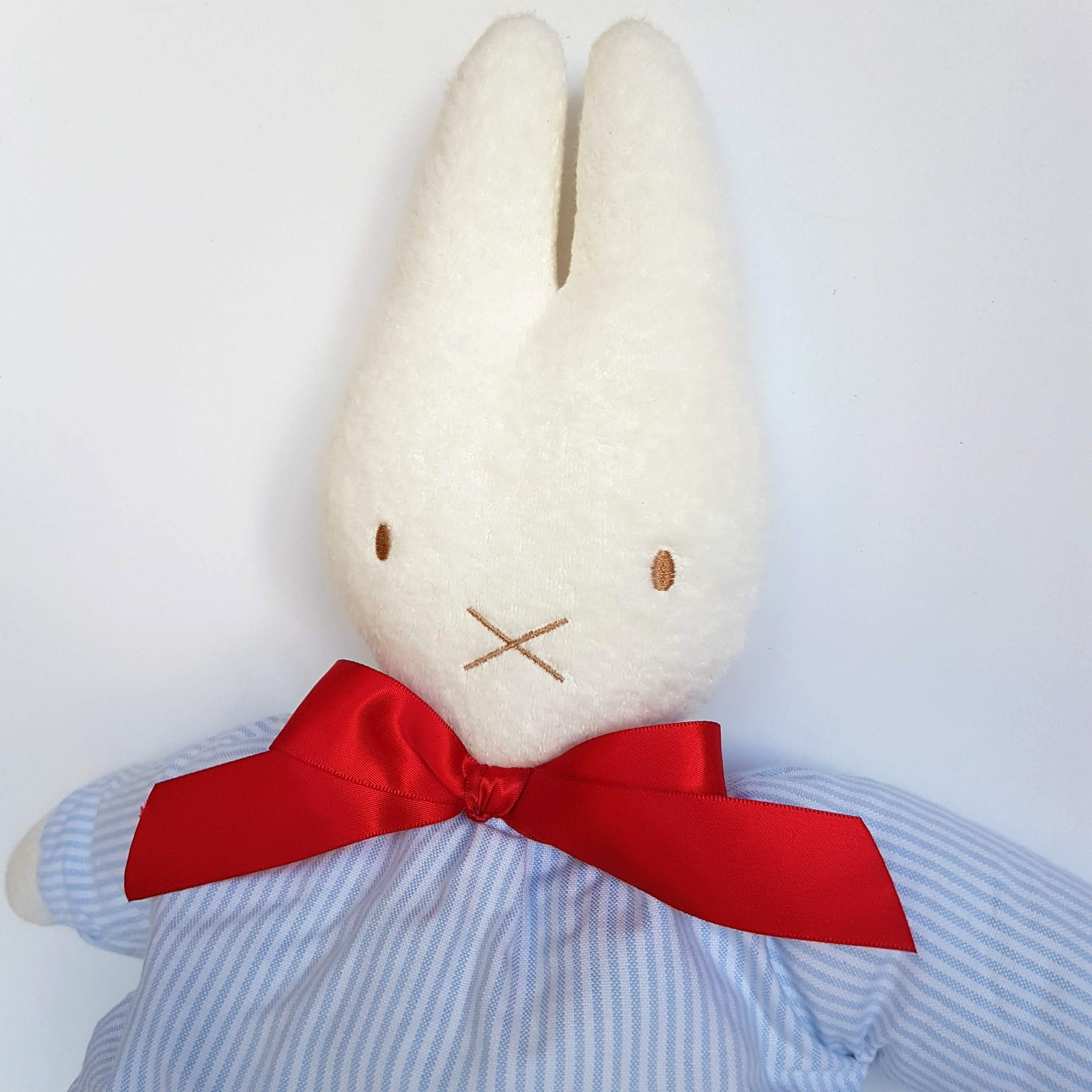Alimrose BUNNY RABBIT Fabric Lovey 45cm Cloth Stuffed Animal Soft Toy Comforter5