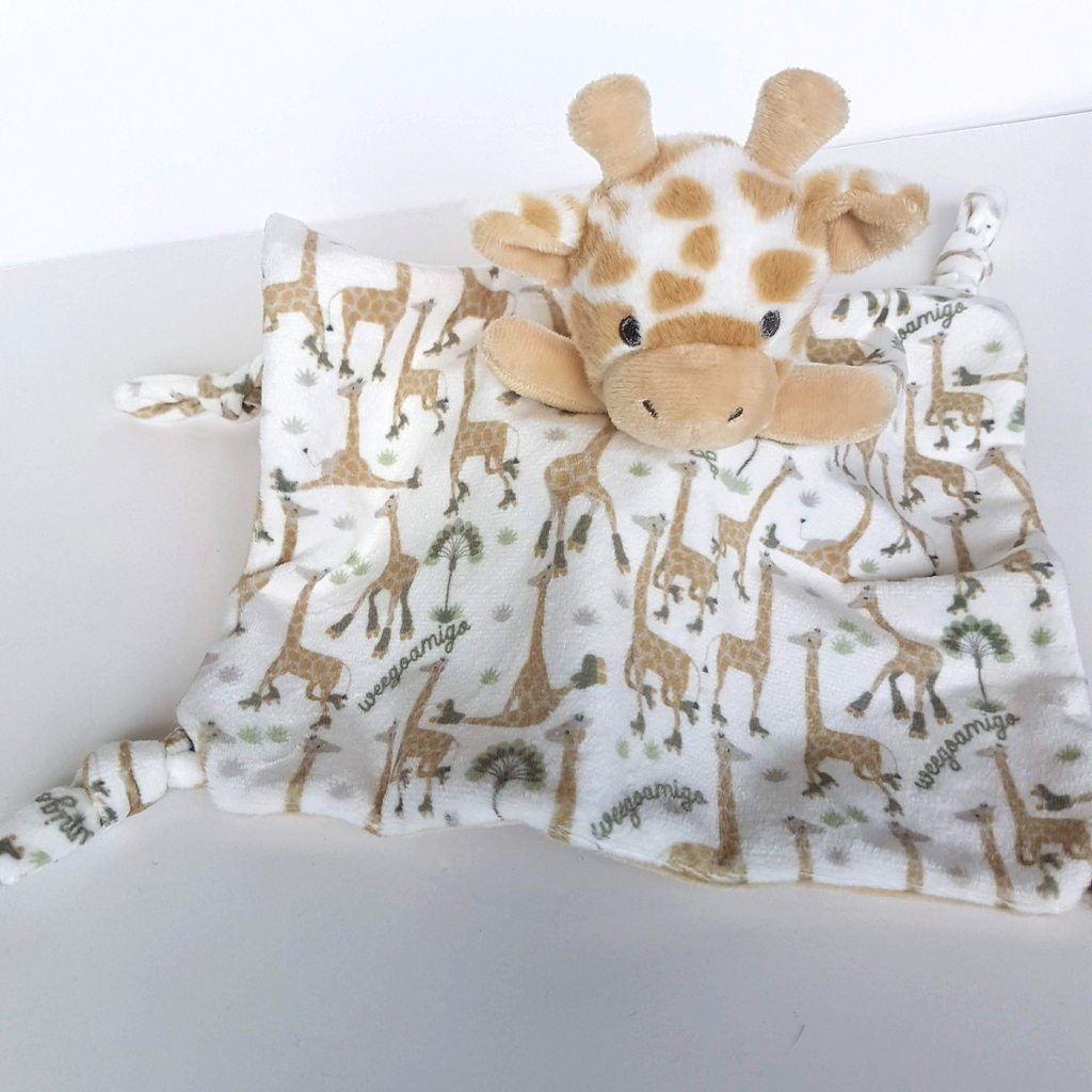 Weego Amigo GIRAFFE Baby Lovey Comforter Security Blanket Baby Sleep Soft Toy3