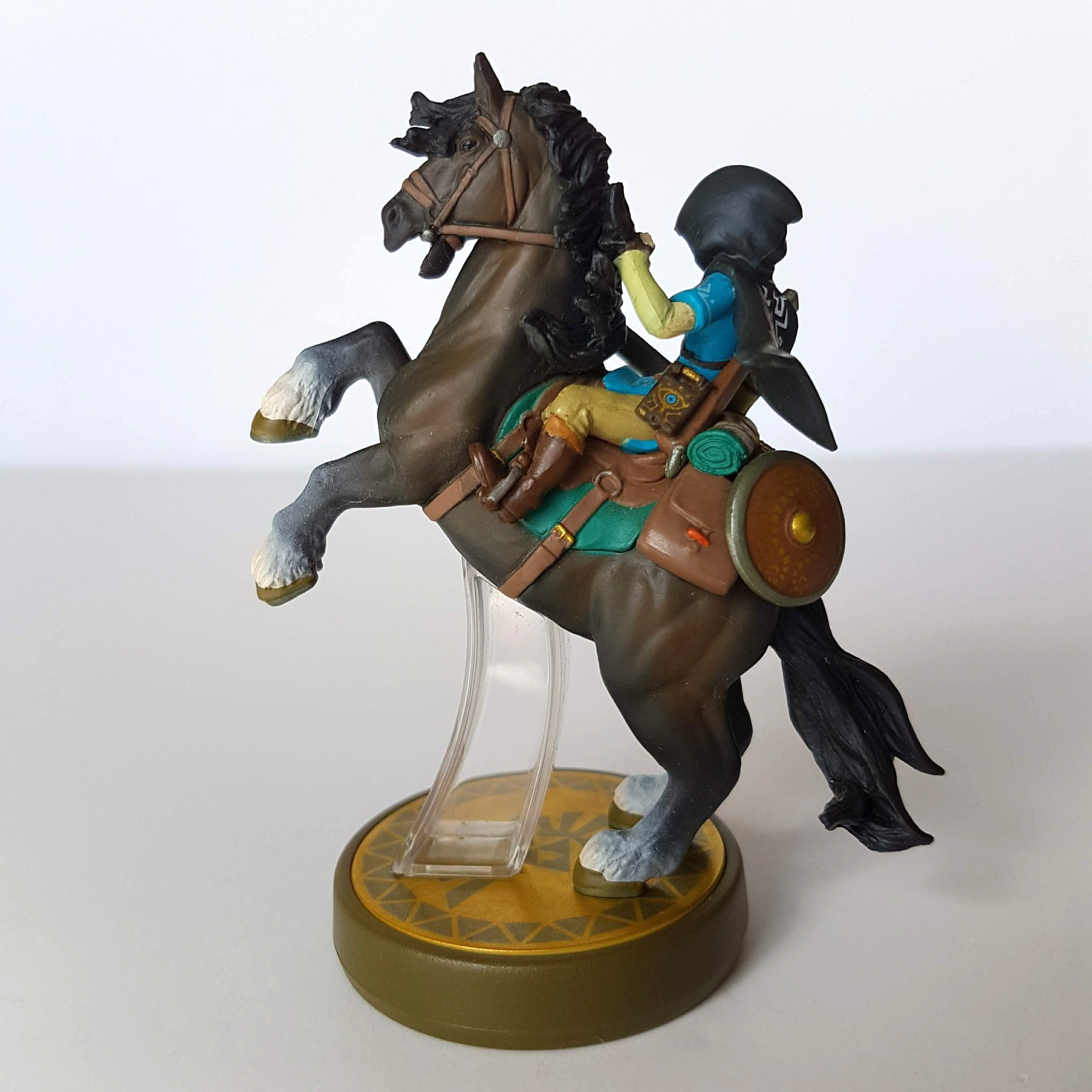 Nintendo Amiibo LINK RIDER HORSE Zelda Breath Of The Wild Figure Gaming Loose2