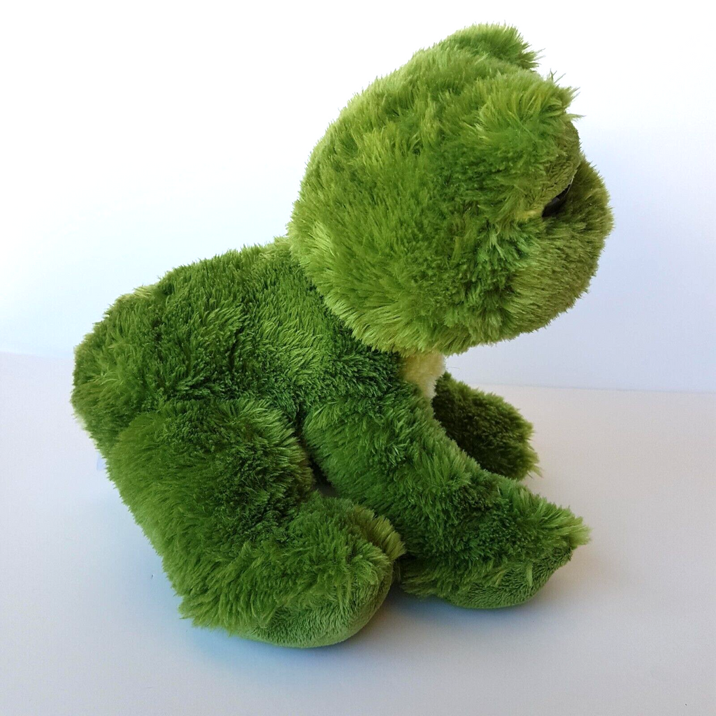 GREEN FROG Plush KORIMCO 22cms Soft Toy Stuffed Animal Reptile Beanbag Cuddle9