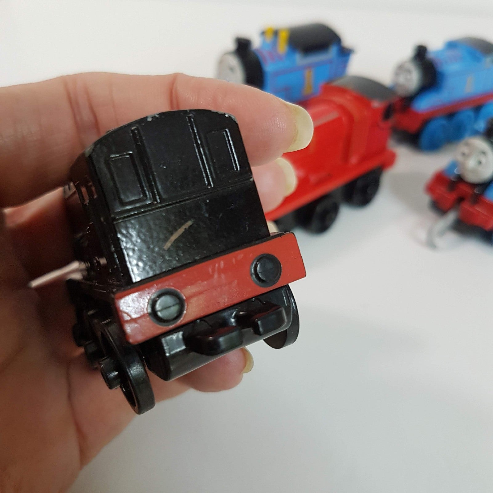 Thomas Die Cast THOMAS DIESEL RED JAMES Train Loco Gullane Activity Toy Bundle4