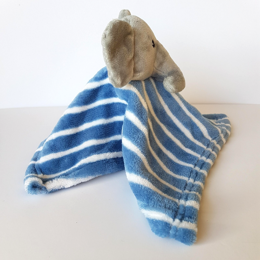 Lila & Jack ELEPHANT Lovey Security Blanket Stuffed Animal Soft Toy Comforter6